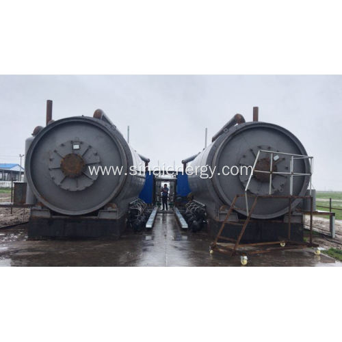 Fuel Oil from Waste Tires Environmental Pyrolysis Machine